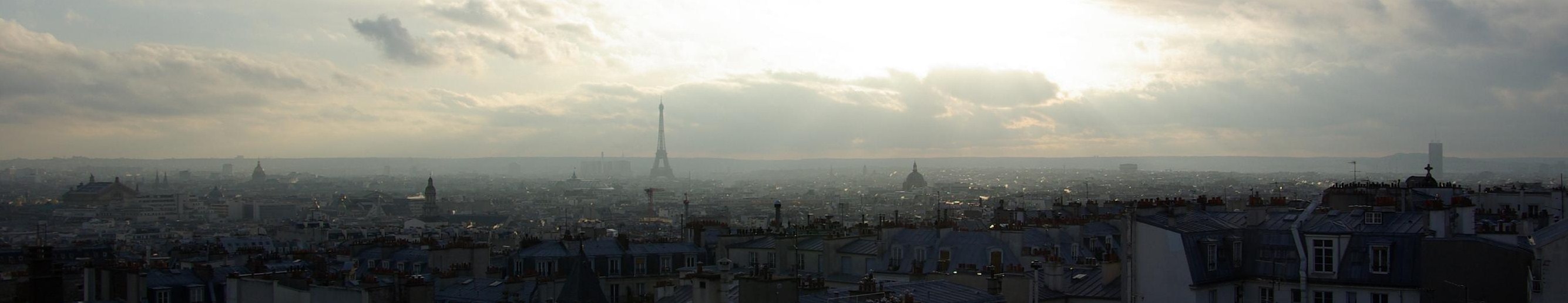 Vue panoramique Montmartre